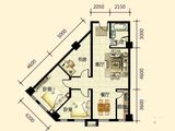 龙TOWN_3室2厅1卫 建面108平米