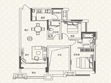 保利公园里_2室2厅2卫 建面97平米