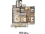 新城汇隽_3室2厅2卫 建面108平米