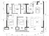 万达长春国际影都_4室2厅2卫 建面125平米