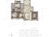 龙湖春江天玺_4室2厅2卫 建面143平米