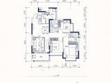 恒大名都_3室2厅2卫 建面108平米