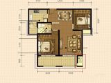 中垠悦城和悦_2室2厅1卫 建面91平米