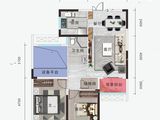 融湾新天地半岛公园_3室2厅1卫 建面85平米