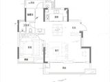 正荣旭辉政务未来_3室2厅1卫 建面89平米