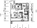 万达西岸CLASS_3室2厅2卫 建面120平米