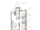 融创冰雪影都_2室2厅1卫 建面87平米