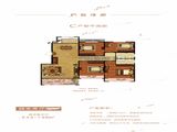 海盛湖滨豪庭_4室2厅2卫 建面133平米