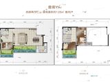 财信洺玥府_4室2厅3卫 建面125平米