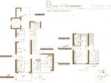 越秀天悦江湾_4室2厅2卫 建面128平米