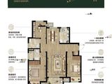 招商碧桂园依云四季_3室2厅2卫 建面111平米