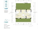 滇池南湾未来城_2室2厅2卫 建面69平米