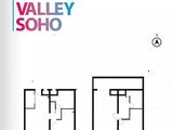 硅谷SOHO_A双户型图 建面99平米