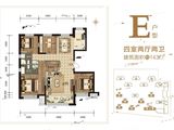 南益松江春晓_4室2厅2卫 建面143平米