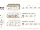 富力金禧城_BS1#商业户型平面图 建面42平米