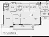 悦江上品_4室2厅2卫 建面135平米