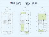 碧海云天海岸城_3室2厅4卫 建面185平米