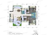 新熙花园_4室2厅3卫 建面134平米