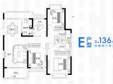 银亿朗境_4室2厅2卫 建面136平米