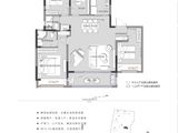 溪上四季花园_4室2厅2卫 建面129平米