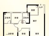 临沂恒大文化旅游城_3室2厅2卫 建面114平米