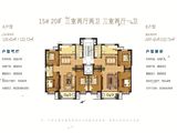 锦绣淄江_3室2厅2卫 建面120平米