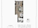 御东联_1室1厅1卫 建面55平米