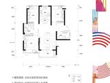 武汉城建天汇龙城_3室2厅2卫 建面110平米