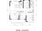 良硕IN时代_3室2厅2卫 建面121平米