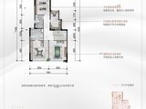 新希望东原锦官印悦_C1户型 建面75平米