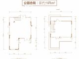 龙湖光屿原著_公园合院191㎡户型 建面191平米