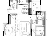 旭辉天阜玖江来_3室2厅2卫 建面110平米