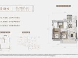 建发和玺_3室2厅2卫 建面98平米