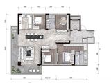 交投电建国宾江山_4室2厅2卫 建面188平米