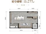 龙湖恒邦云玺_4室5厅5卫 建面277平米