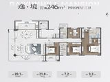 中巍白云山居_4室2厅3卫 建面246平米