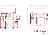 锦溢净月辰院_5室2厅3卫 建面165平米