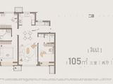 中海学府源境_3室2厅2卫 建面105平米